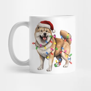 Christmas Akita Mug